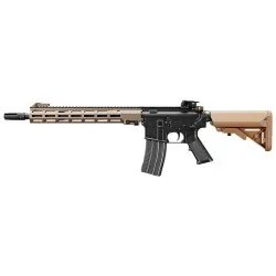 Réplica AEG URG-I Next Gen Recoil Tokyo Marui Negro/Tan: airsoft alto rendimiento.