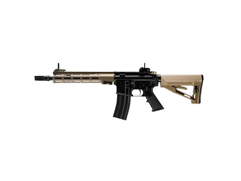 Réplica URG-I Zet System GBB MWS Tokyo Marui Negro/Tan: airsoft gas blowback.