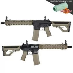 Réplica Specna Arms SA-E06-H EDGE Heavy Ops tan/negra táctica y potente.