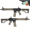 Réplica Specna Arms SA-E06-H EDGE Heavy Ops tan/negra táctica y potente.
