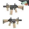 Réplica airsoft SA-E10 EDGE tan/negra Specna Arms táctica y precisa.