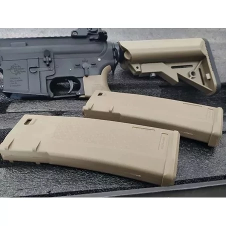 SA-E10 EDGE CARBINE TAN NEGRA AIRSOFT TÁCTICA ▶️ · VSGun
