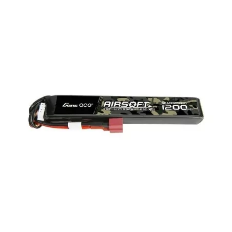 BATERÍA LIPO MARCA GENS ACE PARA AIRSOFT DE 7.4V STICK T-DEAN