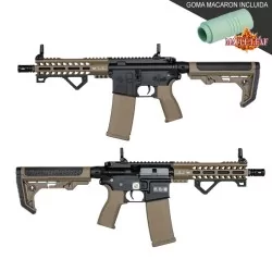 Réplica Specna Arms SA-E17L EDGE Light OPS negro/tan, táctica y ágil para airsoft.