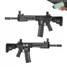 Réplica Specna Arms SA-F02 FLEX negra con MOSFET X-ASR, alta precisión para airsoft.