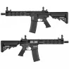 Réplica Specna Arms SA-F03 FLEX negra, de alto rendimiento para airsoft.