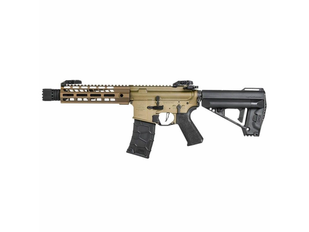 Replica AEG M4 VFC Avalon Saber CQB Negro/Tan (Gate Aster) + Maple Leaf