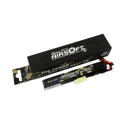 BATERÍA LIPO 1 MODULO MARCA GENS ACE 1400MAH 25C 7.4V