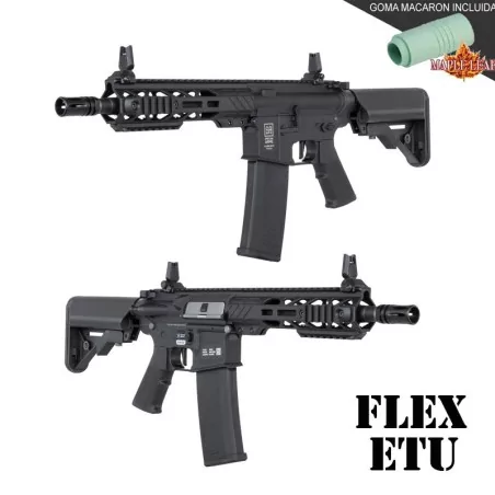 Replica Specna Arms SA-F08 FLEX™ ETU™, gatillo electrónico y goma Maple Leaf para airsoft.