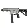 Fusil PW9 Cromado Zion Arms Gatillo Electrónico: réplica airsoft moderna.