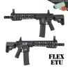 Réplica SA-F09 FLEX™ negra con gatillo electrónico y goma Maple Leaf