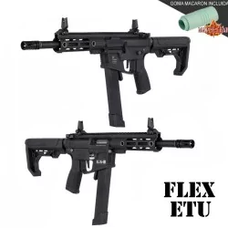 Sub-fusil SA-FX01 FLEX negro con ETU™ y goma Maple Leaf