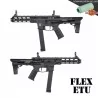 Sub-fusil SA-FX10 FLEX negro con gatillo ETU™ y goma Maple Leaf
