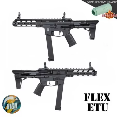 SA-FX10 FLEX negro High Speed con ETU™ y goma Maple Leaf