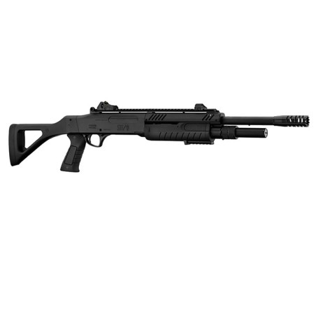 Escopeta Fabarm STF/12-18 Muelle 3 BBS Negra: réplica airsoft.