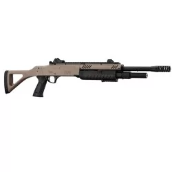 Escopeta Fabarm STF/12-18 Muelle 3 BBS Tan: réplica airsoft.