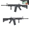 Fusil SA-C03 HAL Negro con goma Maple Leaf de alta precisión