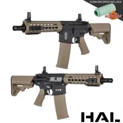 Fusil SA-C08 HAL Tan/Negra con goma Maple Leaf para máximo rendimiento