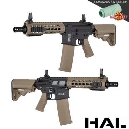Fusil SA-C08 HAL Tan/Negra con goma Maple Leaf para máximo rendimiento