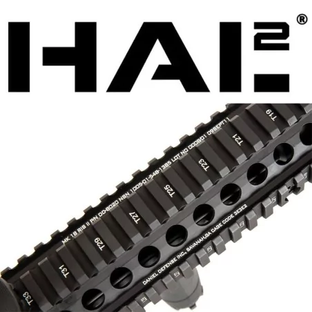 Specna Arms MK18 HAL2 Bluetooth® DANIEL DEFENSE SA-E19 EDGE NEGRA - UPGRADEADA