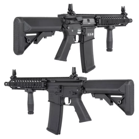 réplica MK18 AEG Specna Arms con ASTER II negra full metal