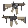 réplica MK18 AEG negra/bronce con ASTER II Specna Arms full metal