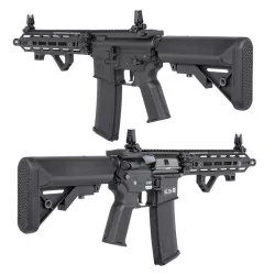 réplica AEG RIS III 10,5" Specna Arms negra con ASTER II