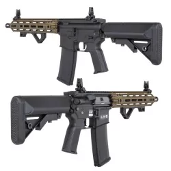 réplica AEG RIS III 10,5" negra/bronce ASTER II Specna Arms