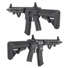 réplica AEG RIS III 12,5" negra ASTER II Specna Arms