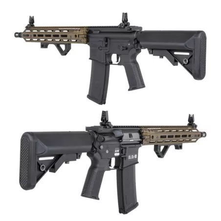 réplica AEG RIS III 12,5" negro/bronce ASTER II Specna Arms