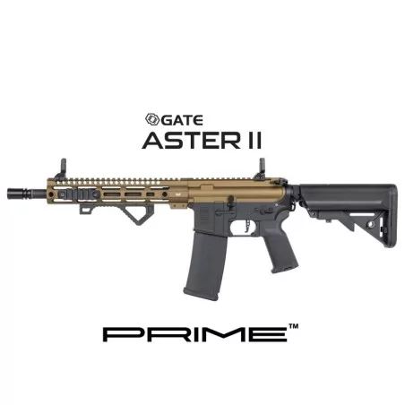 réplica AEG SA-P20 ASTER II Specna Arms negro/bronce full metal