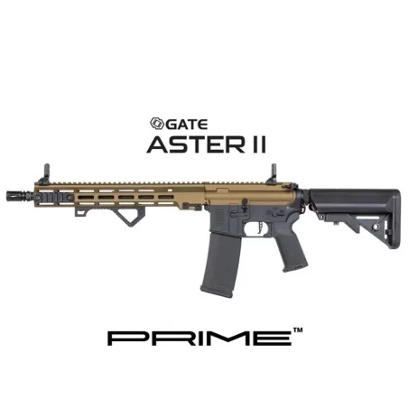 réplica AEG SA-P22 ASTER II Specna Arms negro/bronce full metal