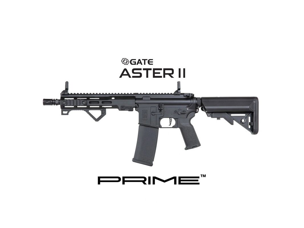 RÉPLICA AEG SA-P23 PRIME ASTER II MOTOR BRUSHLESS SPECNA ARMS NEGRA