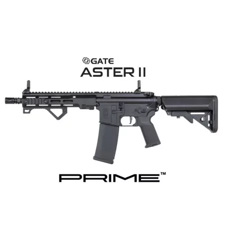 réplica AEG SA-P23 ASTER II Specna Arms negra full metal