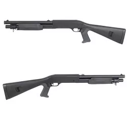 Escopeta Muelle M56A Double Eagle de polímero que dispara 3 bolas.