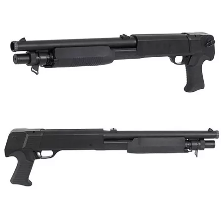 Escopeta Muelle M56B Double Eagle de polímero que dispara 3 bolas.