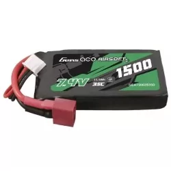 BATERÍA MARCA GENS ACE CAPACIDAD DE 7.4V 35C 1500MAH CONECTOR TDEAN