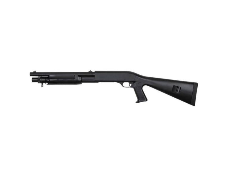 Réplica Escopeta Muelle M3 Super 90 Cyma CM360 Negra inspirada en Benelli.