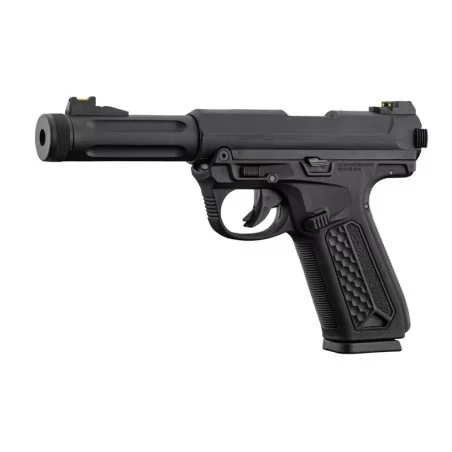 Réplica Pistola AAP-01 Assasin Full Auto Action Army Negra con modo semi y automático.