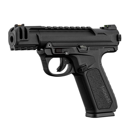 Réplica Pistola AAP-01C Assassin Full Auto Action Army Negra con modo semi y automático.