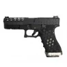 Pistola Armorer Works Vx0101 Negro GBB con corredera pulida y miras de fibra