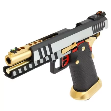 ⚪ HI-CAPA AW HX2001 PLATA GBB · VSGun