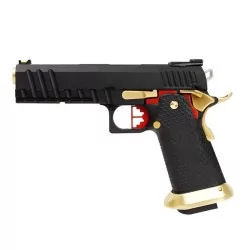 Pistola Hi-capa Armorer Works HX2032 Negra GBB Full Auto para AIPSC