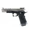 Pistola Hi-capa Armorer Works HX2501 Plata Gbb para AIPSC con corrediza peculiar