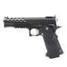 Pistola Hi-capa Armorer Works HX2502 Negra GBB para AIPSC con corredera distintiva