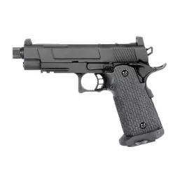 Army Armament R504 Hi-capa Tipo 4.3 GBB con stippling y magwell.