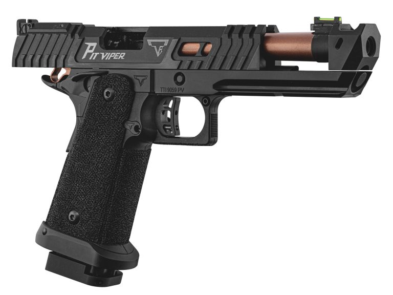 Pistola John Wick airsoft 4 Tti Jw4 Pit Viper GBB Negra
