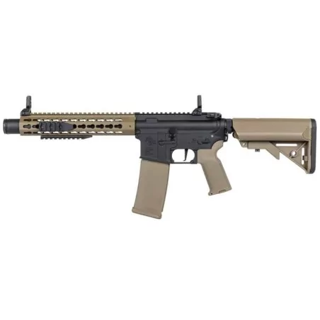 Réplica AEG Specna Arms SA-P07 HAL ETU High Torque negra/tan