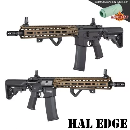 Réplica AEG Specna Arms SA-E28 EDGE HAL ETU™ RIS III 14,5" bronce/negra