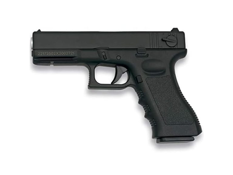 Pistola réplica Glock Golden Eagle metal muelle negra